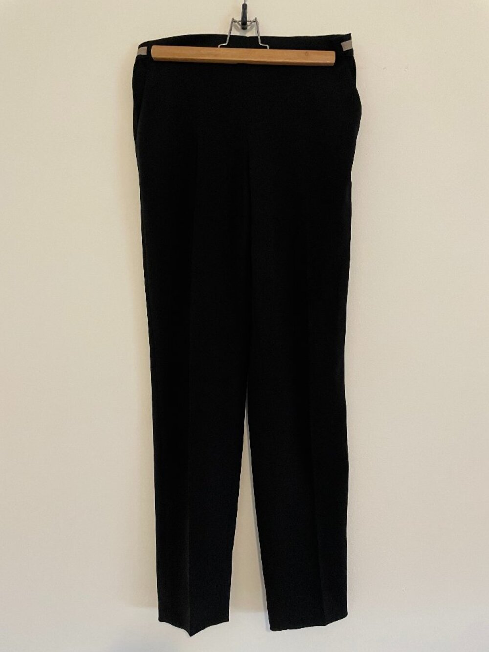 Brochu Walker Black Tailored Pants | Elastic Waist | Size S